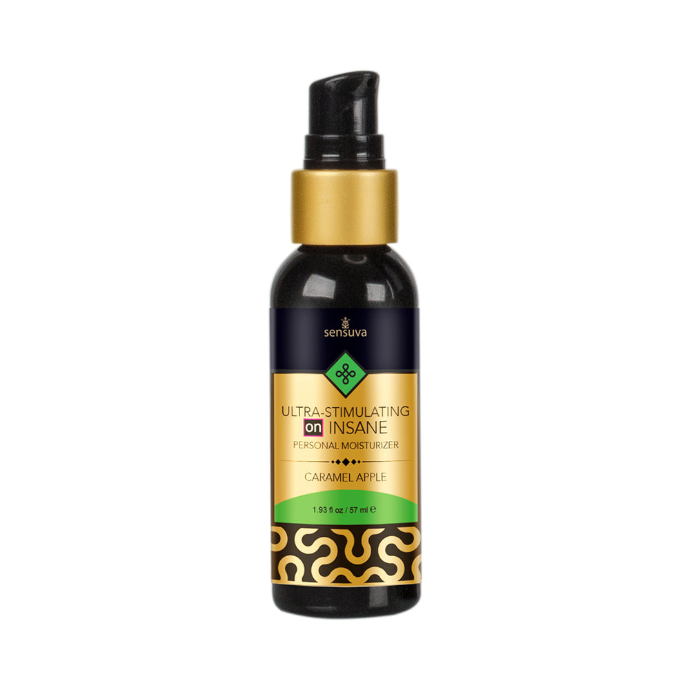 Sensuva Ultra-Stimulating On Insane Personal Moisturizer - Caramel Apple 2 fl. oz. Bottle